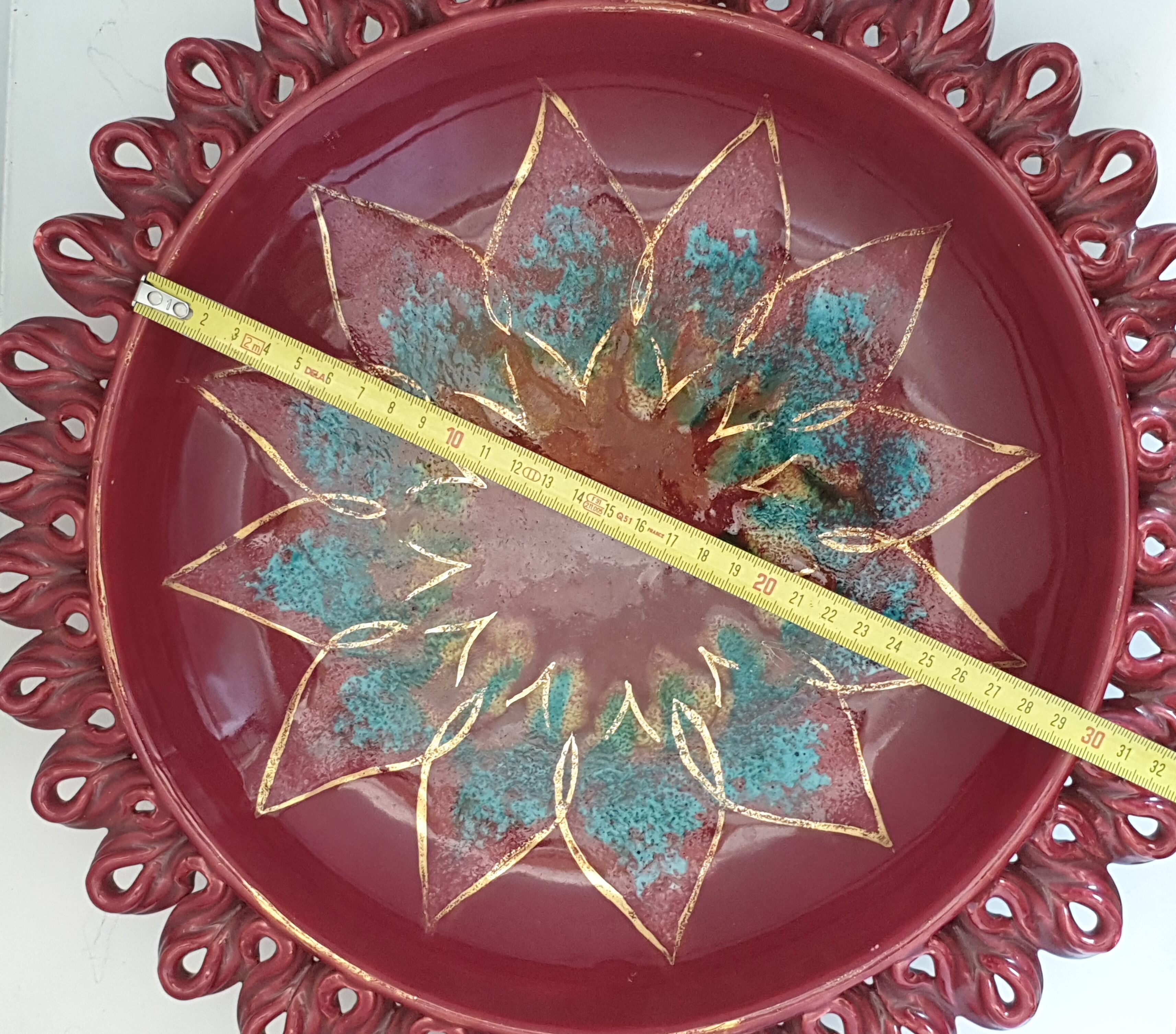 Ceramic dish Vallauris 1930s