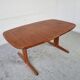 Extendable teak dining table from Dyrlund, Denmark 60s