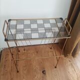 Vintage brass magazine holder