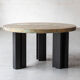 Coffee table in etched brass by Christian Krekels, Belgium, 1990