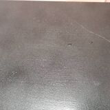 Jolie commode de 4 tiroirs pieds compas plaquage chene