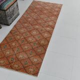 2x7 short vintage runner rug, 78x208cm
