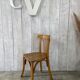 Set of 4 mismatched bistro chairs