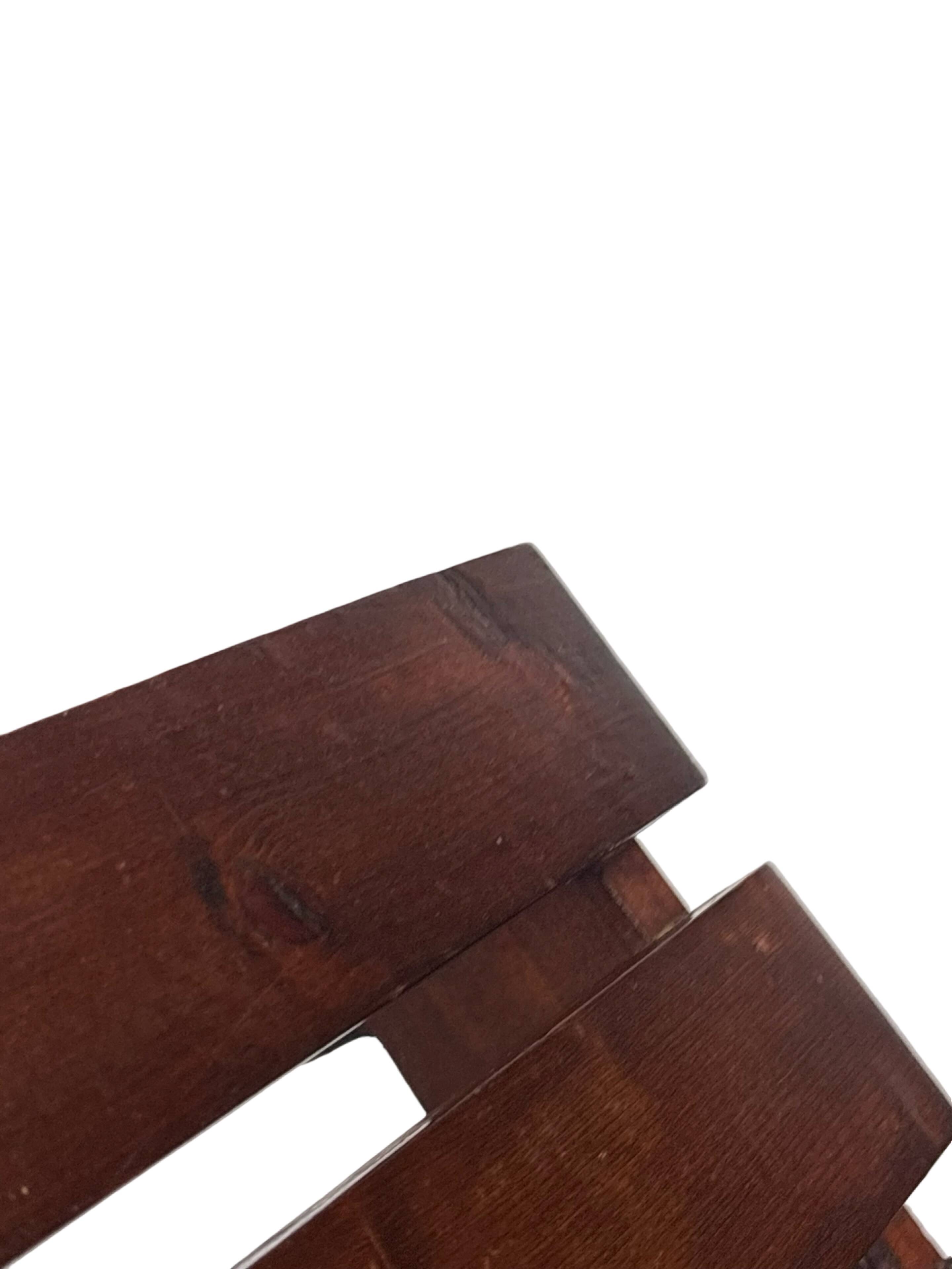 Art Deco footstool foot rest minimalist 40's design