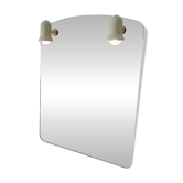 Vintage 90s illuminated mirror