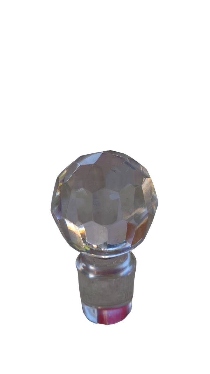 Napoleon III crystal wine carafe