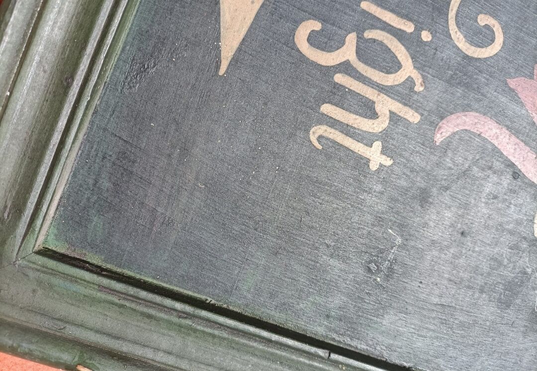 Wooden wall decoration - Vintage -