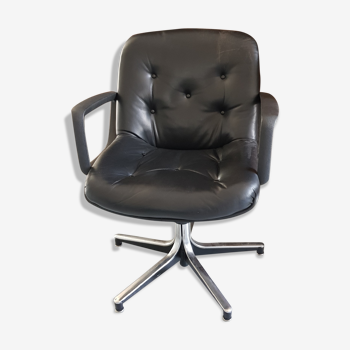 1970 leather office chair