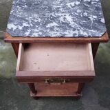 vintage bedside table