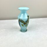 Petit vase en verre coloré