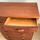 Danish 8-drawer chest of drawers in teak