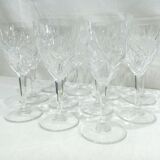 saint-louis- model chantilly 11 water glasses