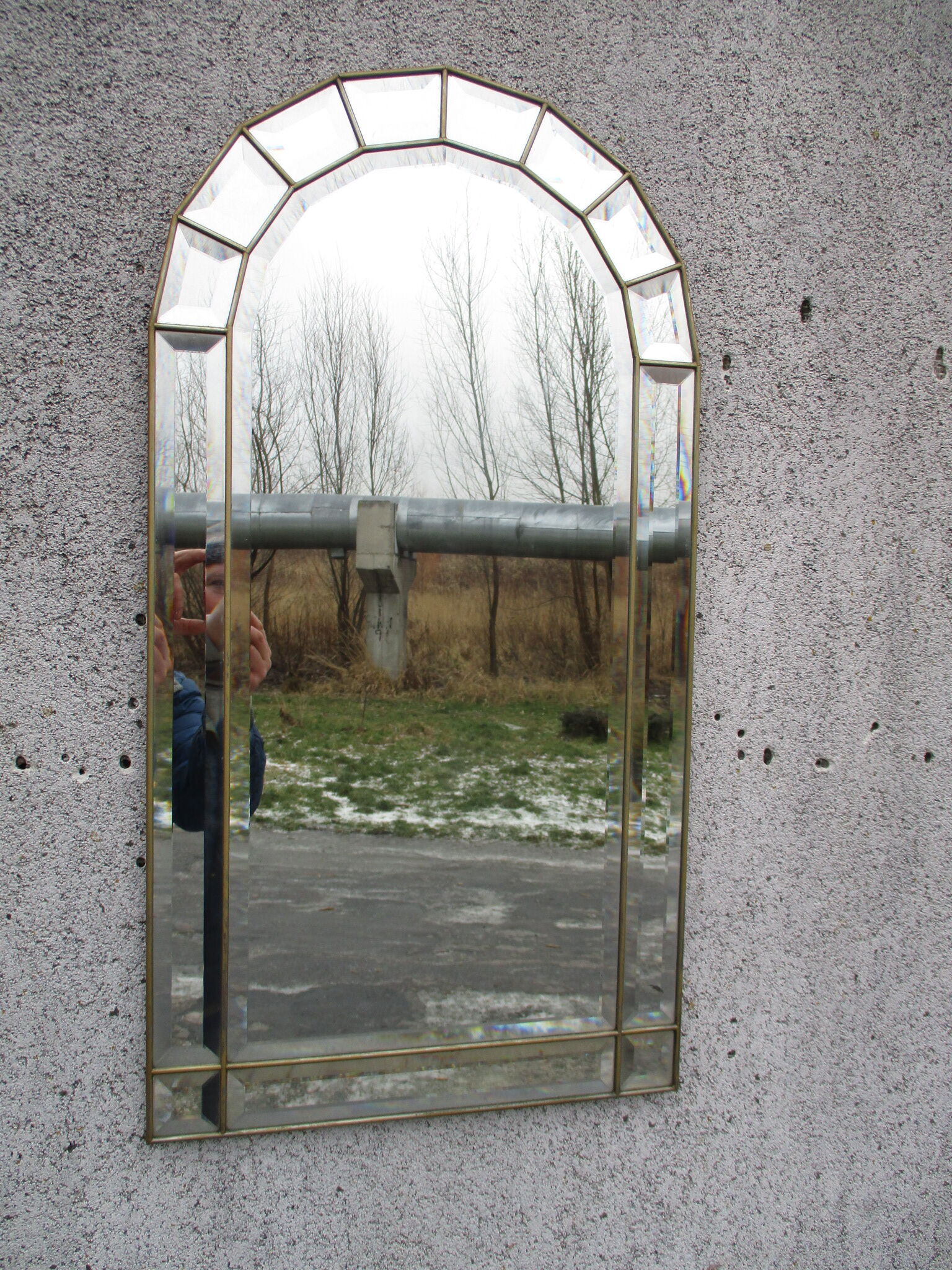 Mirror, 1970s 41x78cm
