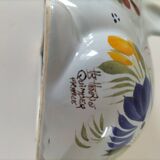 Rabbit earthenware hb henriot quimper