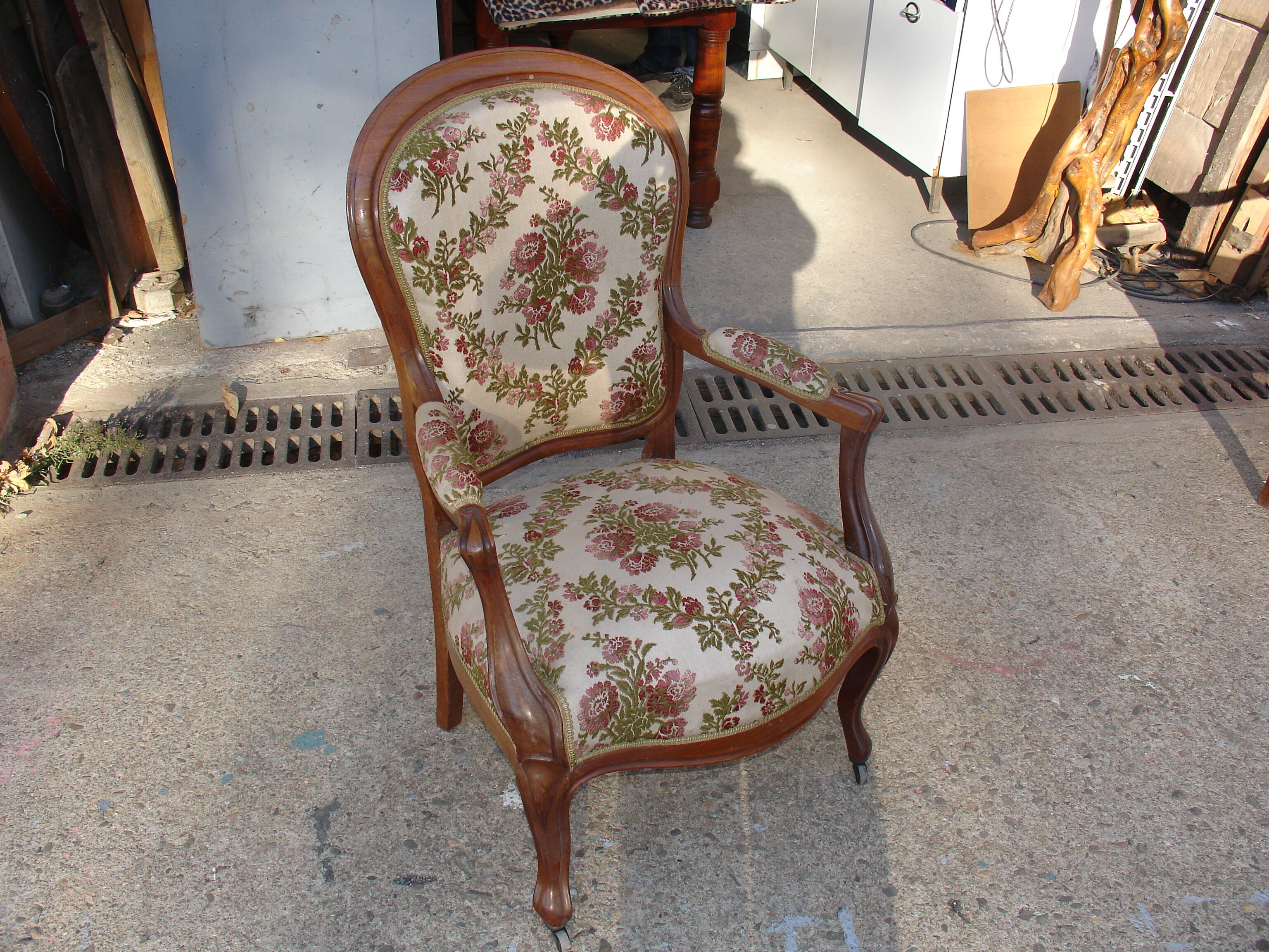 Mahogany armchair circa 1840