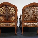 Paire de fauteuils Louis-Philippe