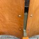 Pair of wooden cinema armchairs industrial style 1960s