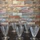 Crystal wine glass from Saint Louis