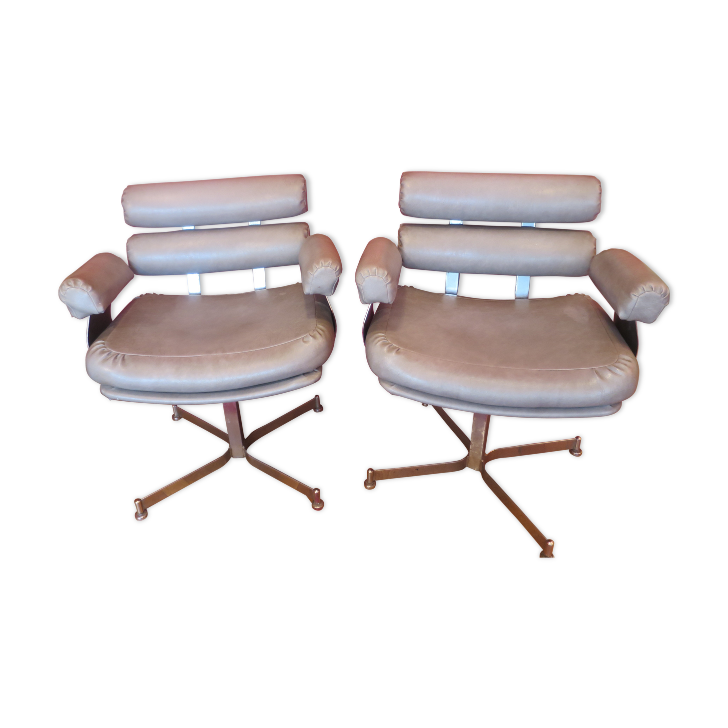 70's pair of chairs