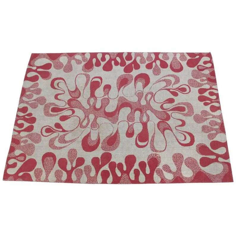 Modernist Organic Carpet, 1960s