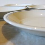 6 Sologne porcelain soup plates in very good condition