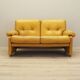 Canapé en cuir jaune, design italien, années 1960, fabricant : B&B Italia, design
