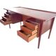 Vintage Danish freestanding desk by Peter Løvig Nielsen