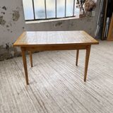 Scandinavian oak and ceramic table