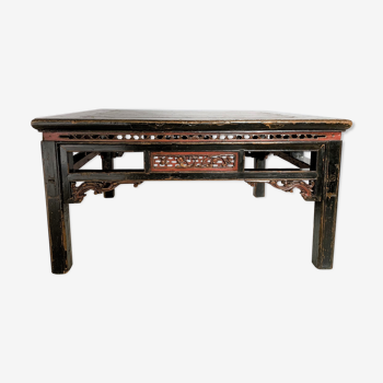 Table chinoise ancienne bois dorés
