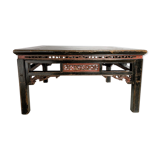Ancient chinese golden wood table