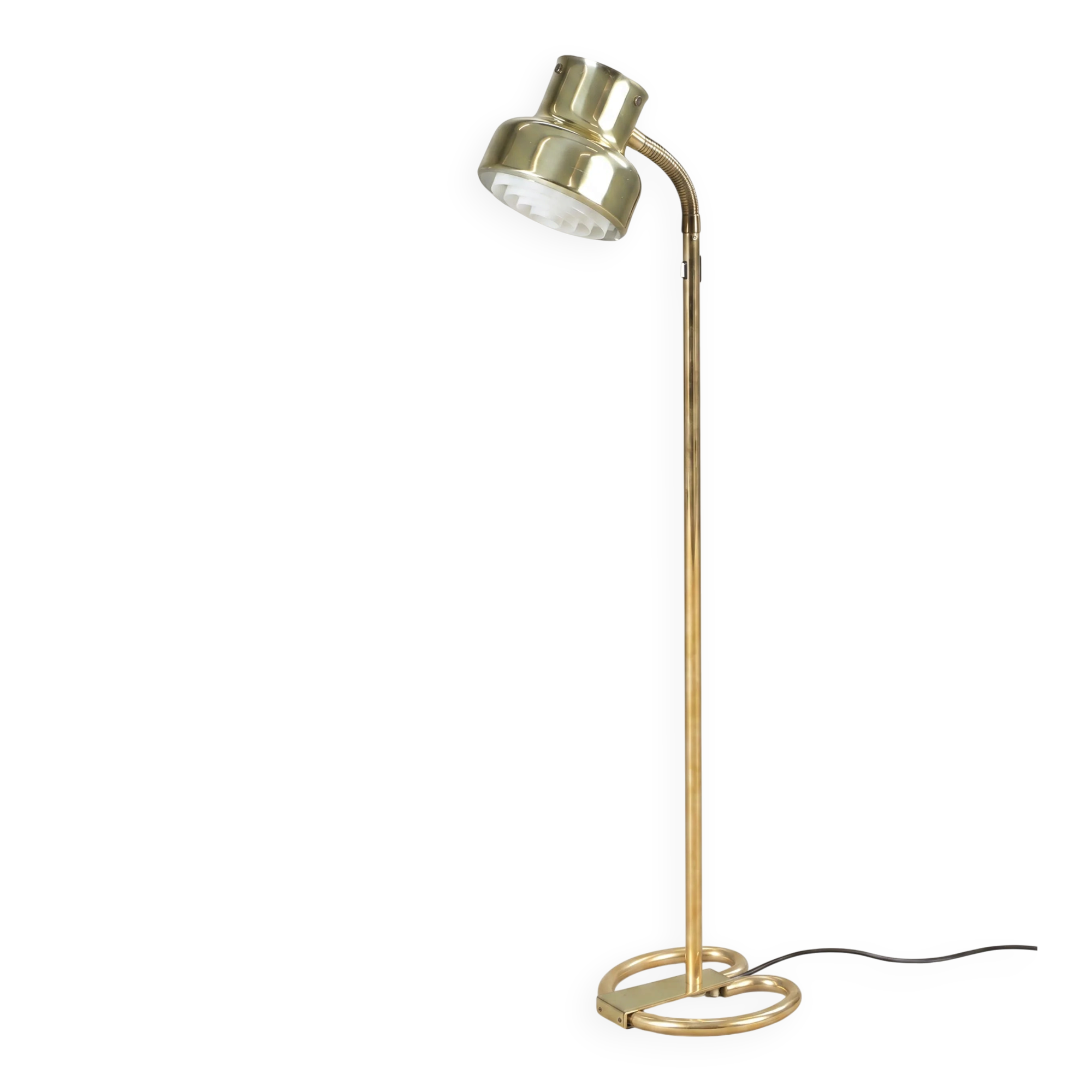 Anders Pehrson – Bumling floor lamp in brass, second half of the 20th century