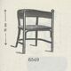 Large armchair of the Secession no.6549 by Josef Hoffmann for Thonet