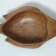 Coupe zoomorphe poisson bois sculpté vintage