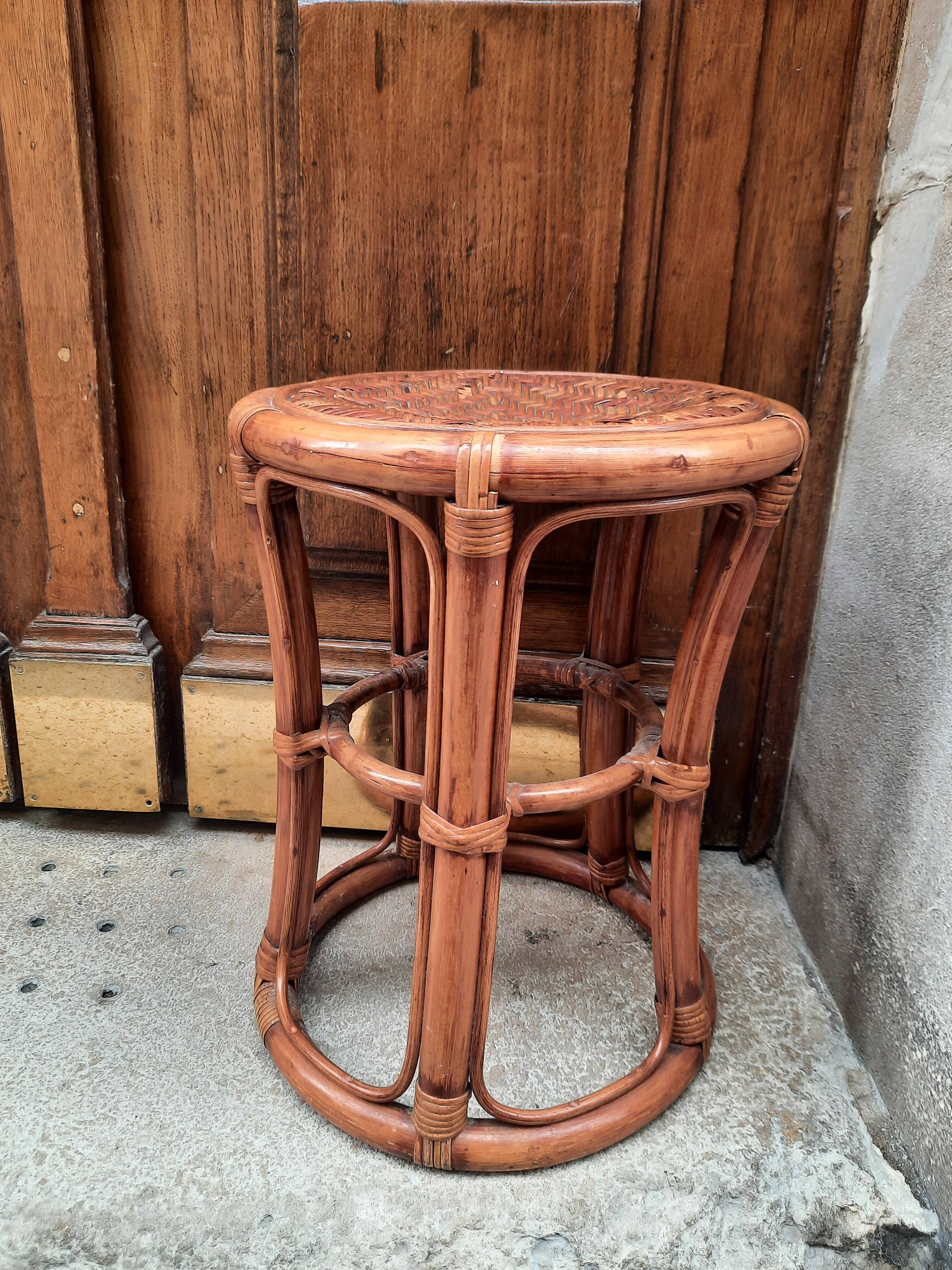 Bamboo stool