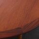 Circular dining table in rosewood, model 'PJ 2-5' by Grete Jalk