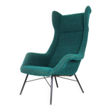 Wingback Lounge Chair by Miroslav Navrátil, Czechoslovakia, 1960s