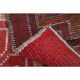 Vintage Turkish Hand-Knotted Wool Cotton Red Runner Rug 88x299