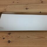 Scandinavian mirror 81x36 cm asymmetric trapeze 60s