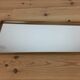 Scandinavian mirror 81x36 cm asymmetric trapeze 60s
