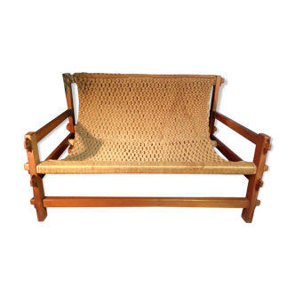 Banquette 2 places Brésil 1960s