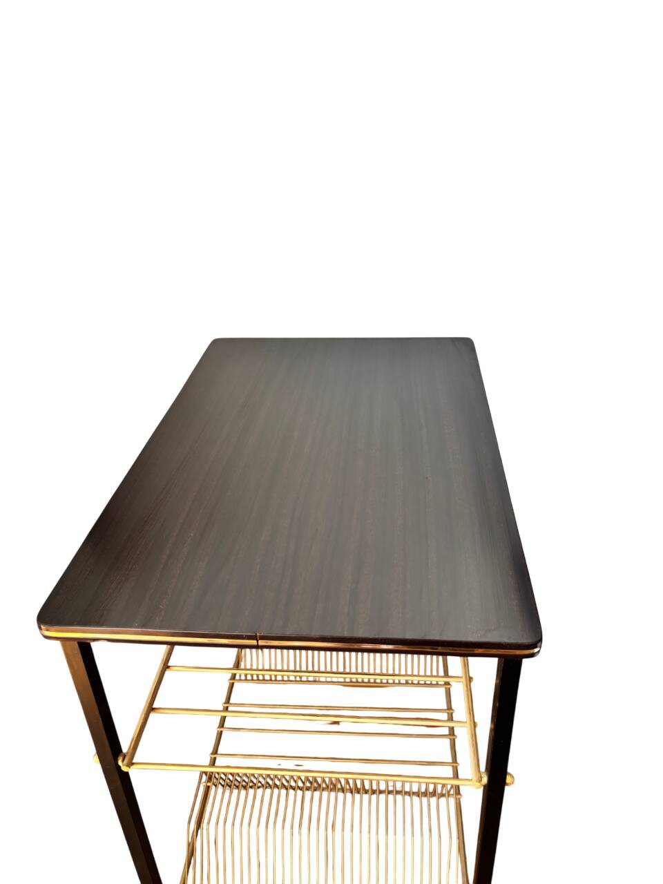 Table for turntable and vinyl records 1960