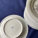 16 Bernardaud nemours flat plates