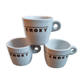 3 tasses Choky, chocolat