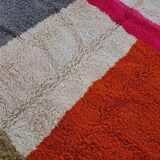 Authentic handmade Berber rug 3x2 m