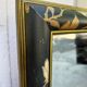 Beveled mirror empire mahogany