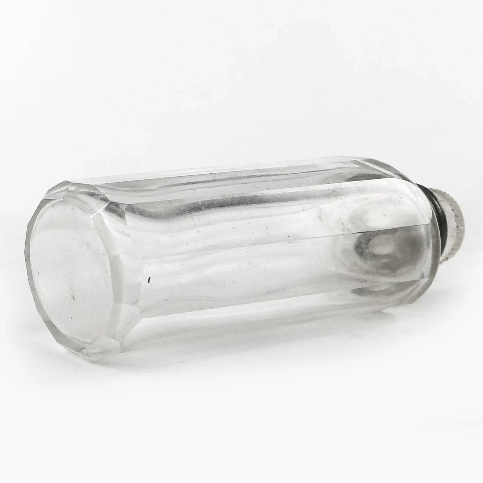 Art Deco perfume bottle, crystal, France, 1930s