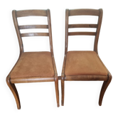Pair of dining chairs