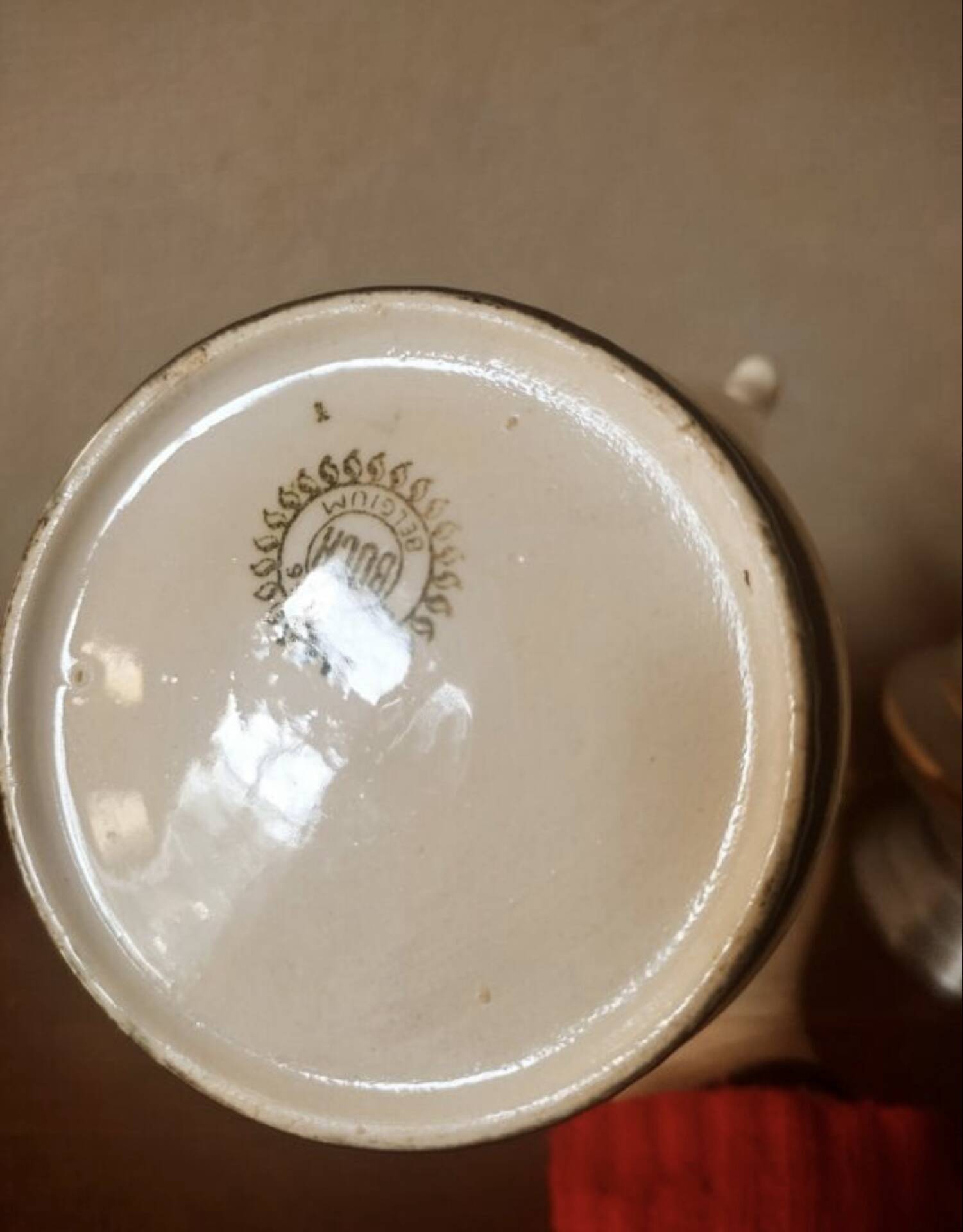Cafetière / théière vintage Boch La Louvière