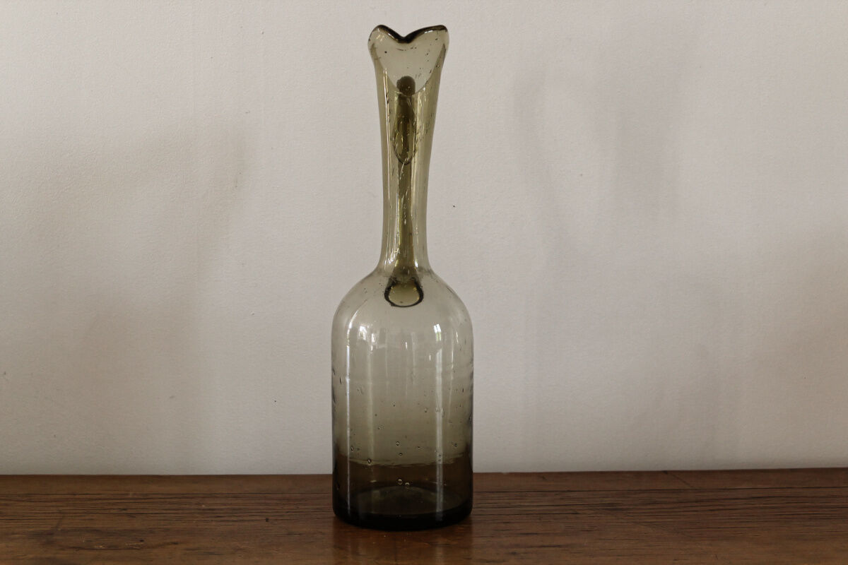 Blown glass ewer