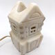 Vintage lamp in albatre stone